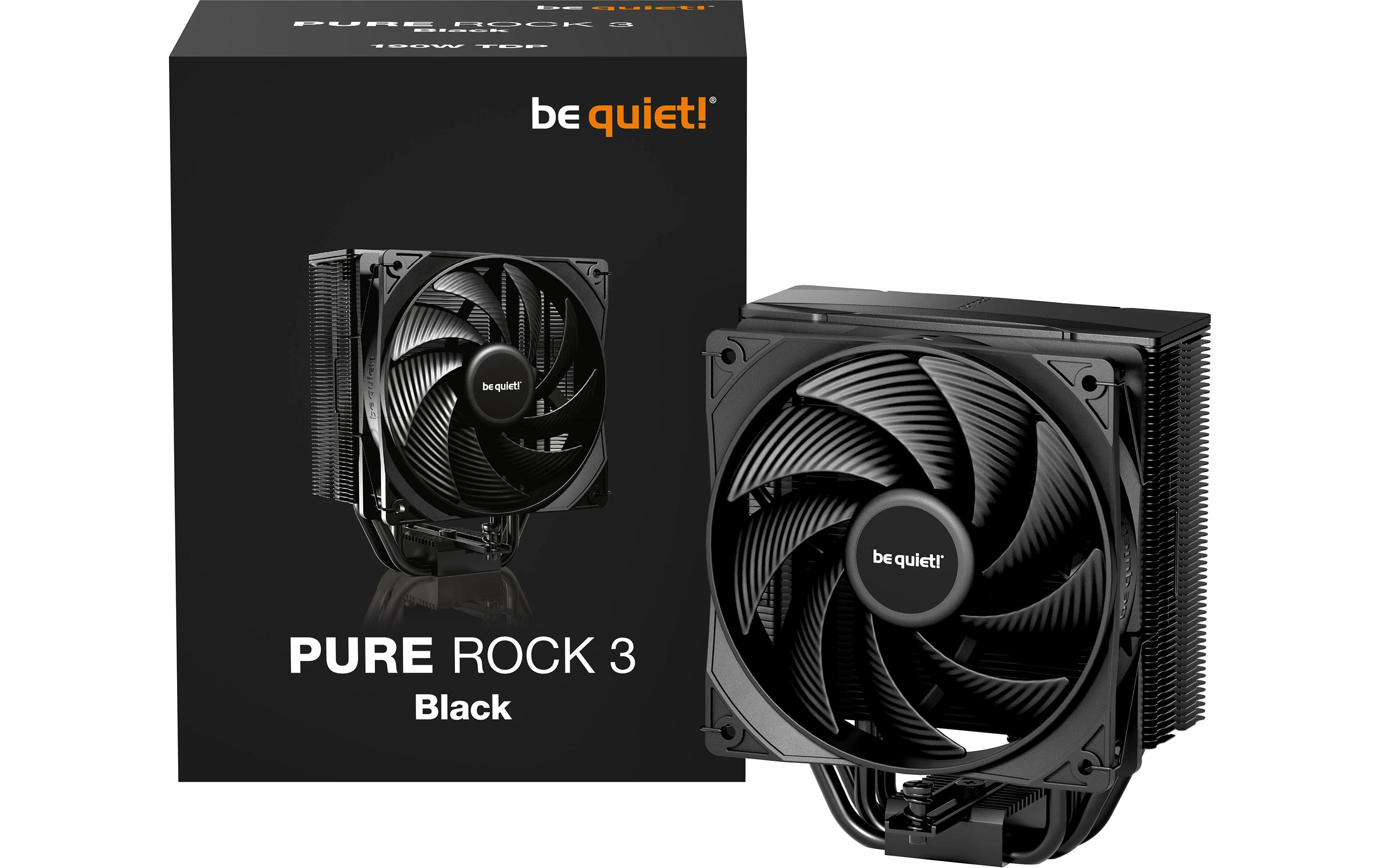 be quiet! CPU-Kühler Pure Rock 3 Schwarz