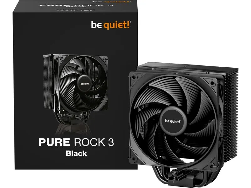 be quiet! CPU-Kühler Pure Rock 3 Schwarz be quiet! CPU-Kühler Pure Rock 3 Schwarz