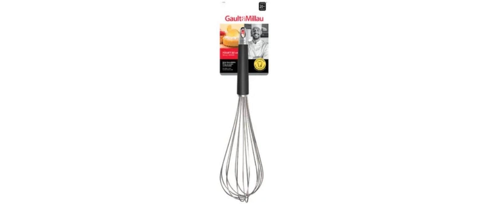 Gault Millau Schwingbesen 30 cm, Schwarz/Silber