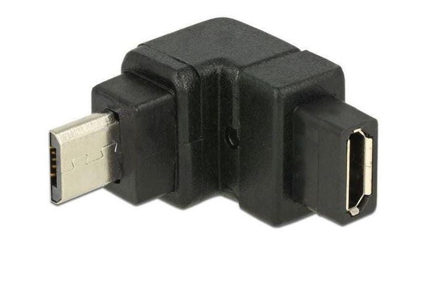 Delock USB 2.0 Adapter USB-MicroB Stecker - USB-MicroB Buchse Delock USB 2.0 Adapter USB-MicroB Stecker - USB-MicroB Buchse