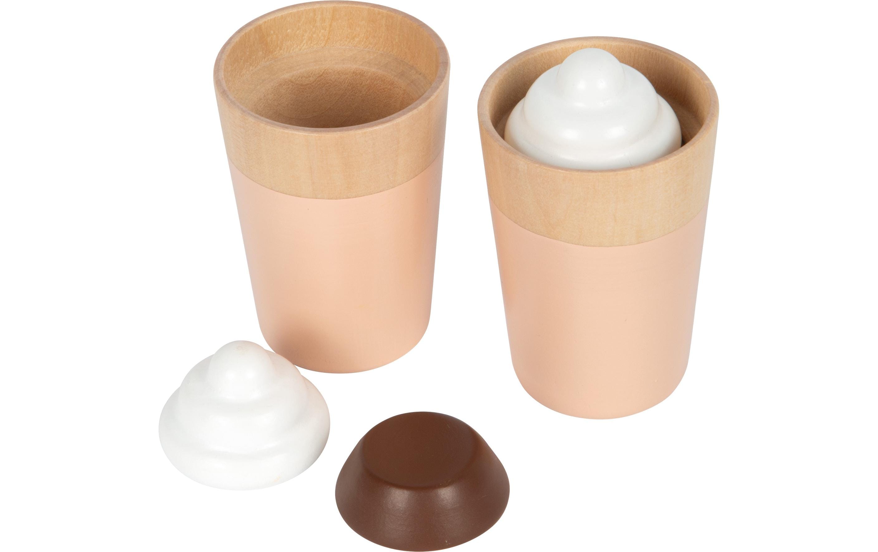 small foot Kaffeemaschinen-Set grau tasty
