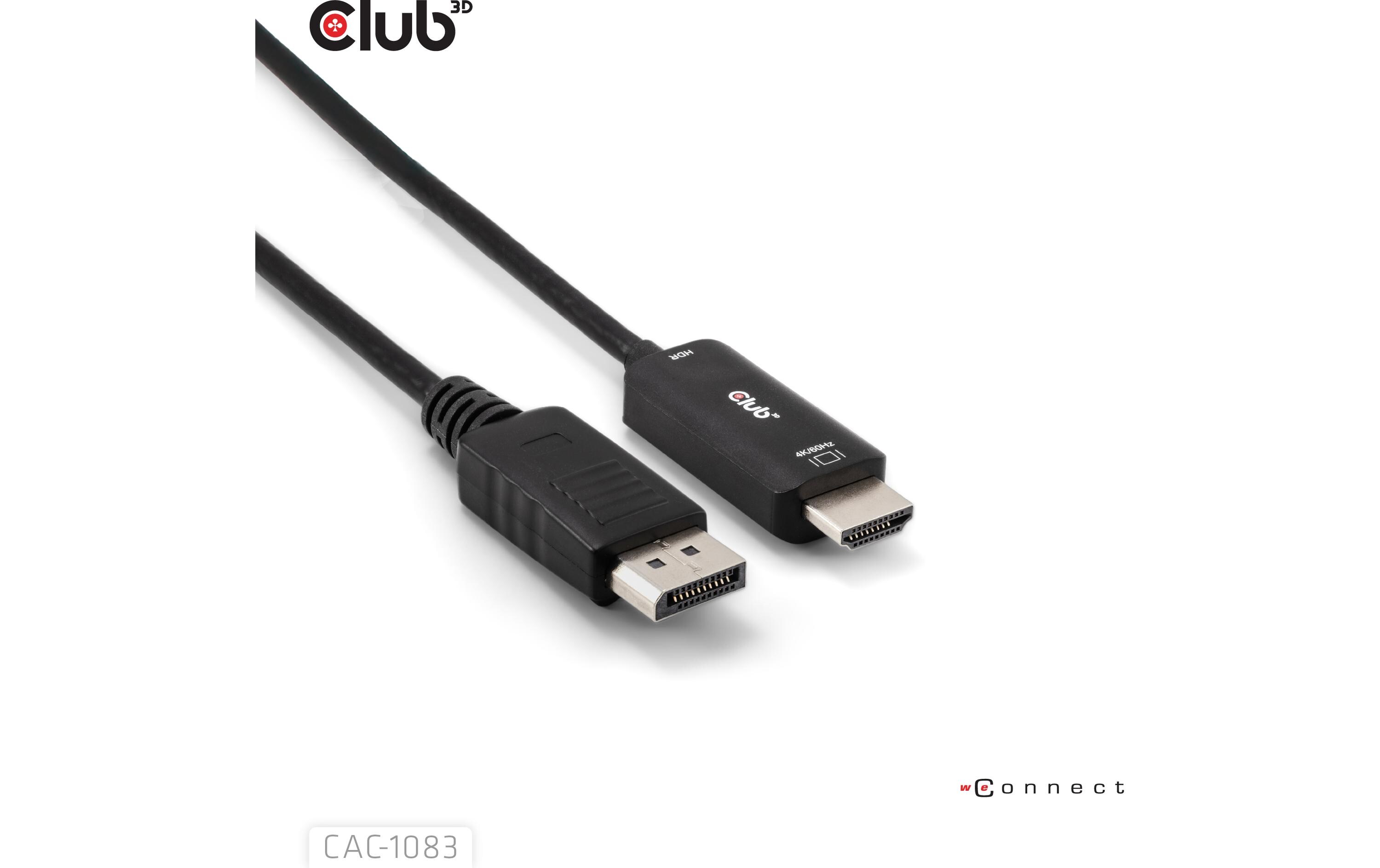 Club 3D Kabel CAC-1083 DisplayPort - HDMI, 2 m