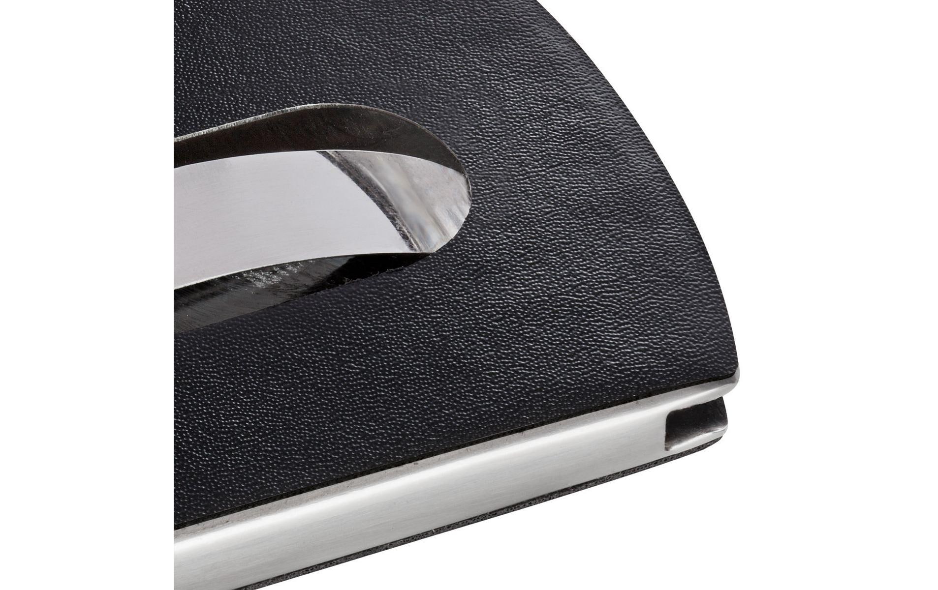 Sigel Visitenkartenetui 6 x 10.1 x 1.3 cm, Schwarz/Silber