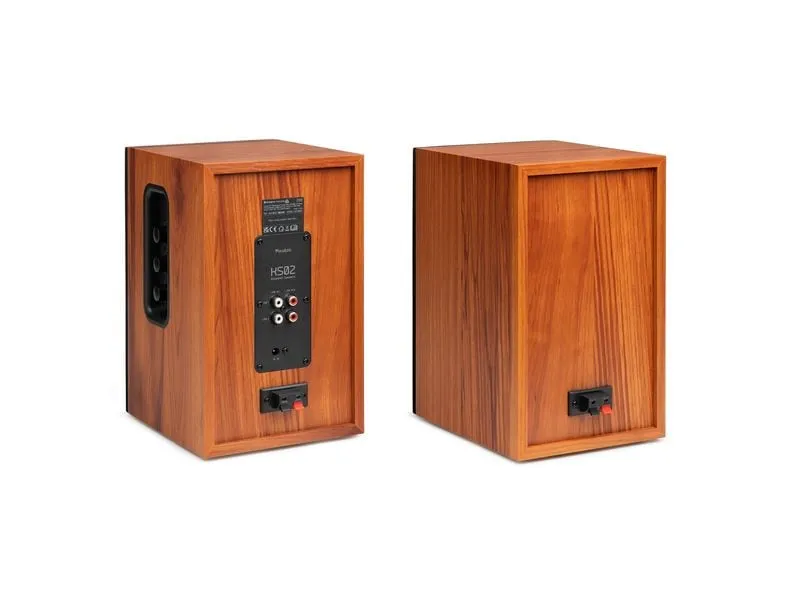 Audizio Regallautsprecher KS02 80W, BT, holzfarben Braun Audizio Regallautsprecher KS02 80W, BT, holzfarben Braun