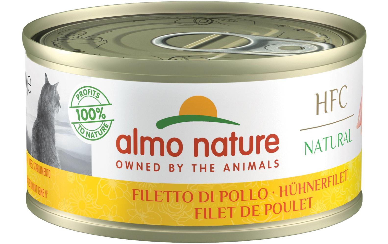 Almo Nature Nassfutter HFC Natural Hühnerfilet 70 g