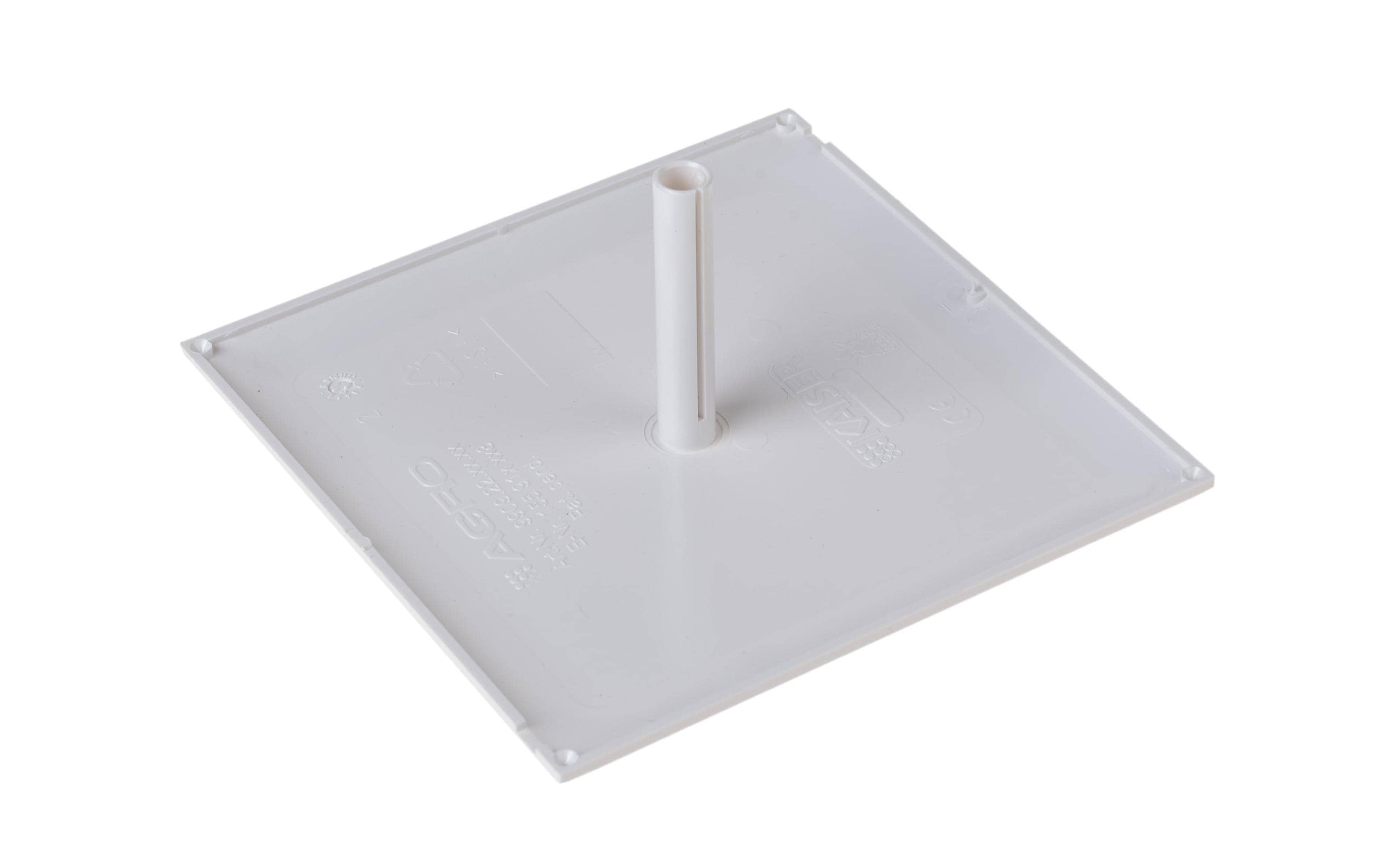 AGRO Steckdeckel 130 x 130 mit Zentralschraube