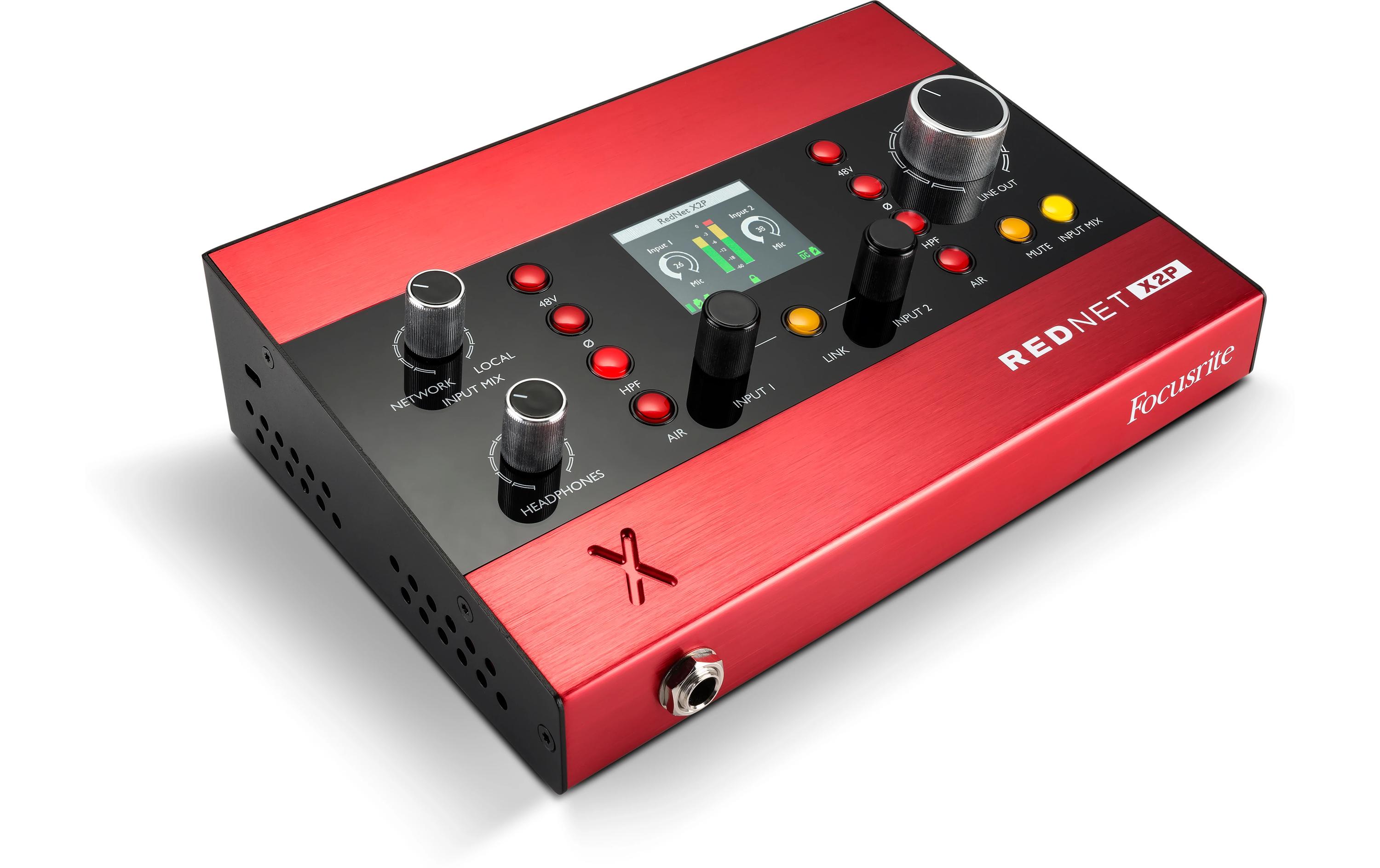 Focusrite Audio Interface RedNet X2P Focusrite Audio Interface RedNet X2P