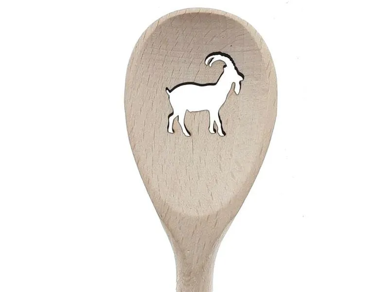 creanorm Kochlöffel Steinbock 1 Stück, Braun creanorm Kochlöffel Steinbock 1 Stück, Braun