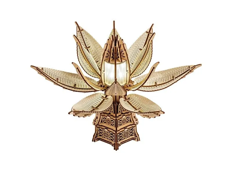 WoodTrick Bausatz Fiery Bloom