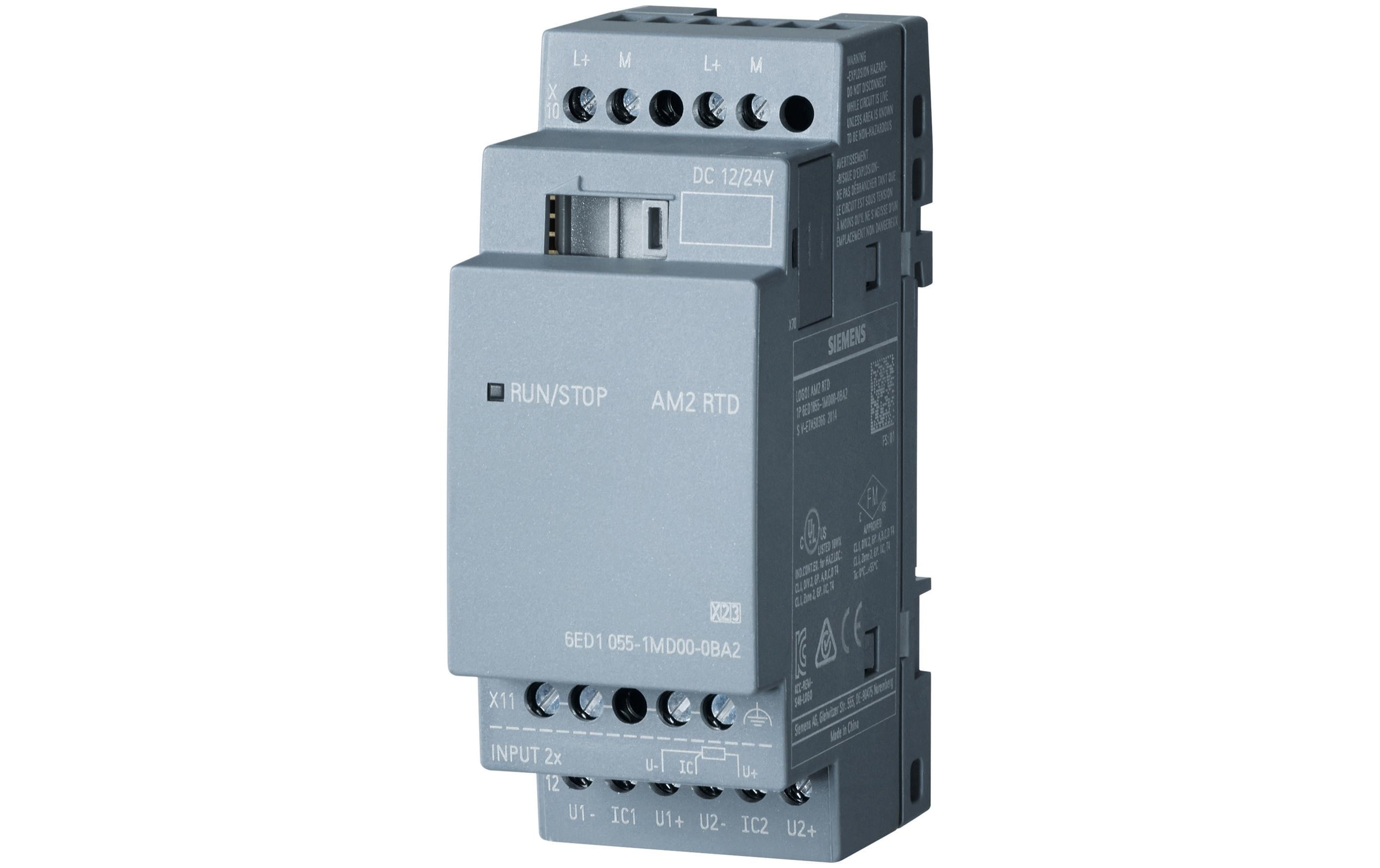 Siemens LOGO! 8 AM2 RTD Erweiterung Siemens LOGO! 8 AM2 RTD Erweiterung