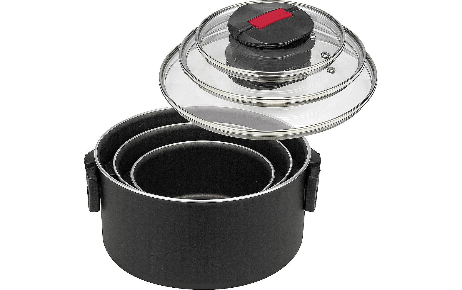 Ballarini Koch-Set Keravis Click & Cook 6-tlg. Ballarini Koch-Set Keravis Click & Cook 6-tlg.