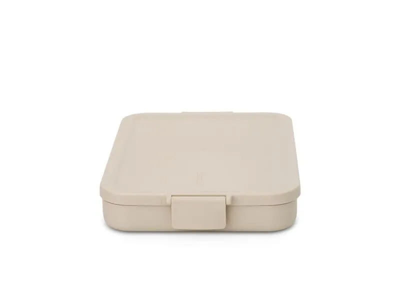 Brabantia Lunchbox Make & Take 25.5 x 16.6 x 3.7 cm, Beige Brabantia Lunchbox Make & Take 25.5 x 16.6 x 3.7 cm, Beige