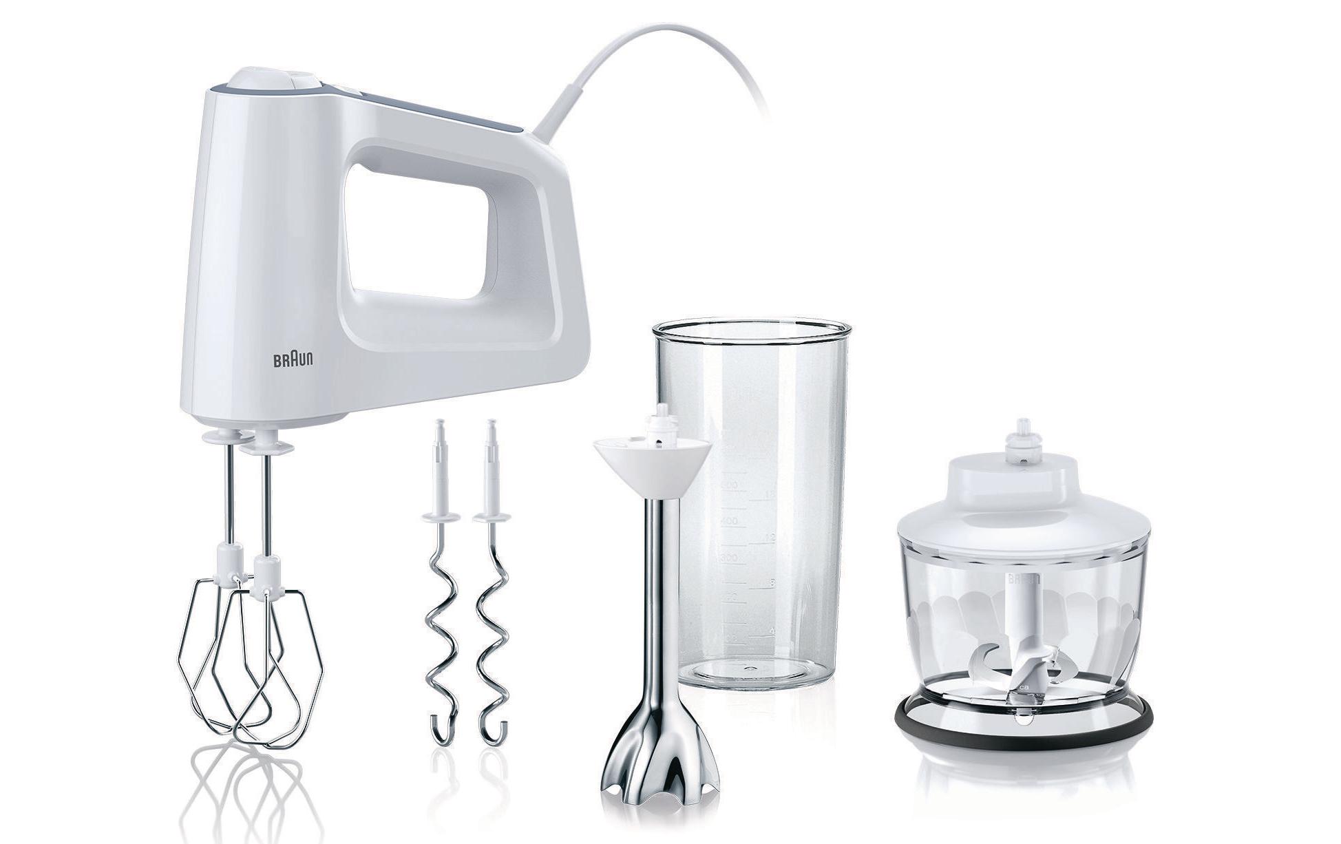 Braun Handmixer MultiMix 3 HM3137WH Weiss