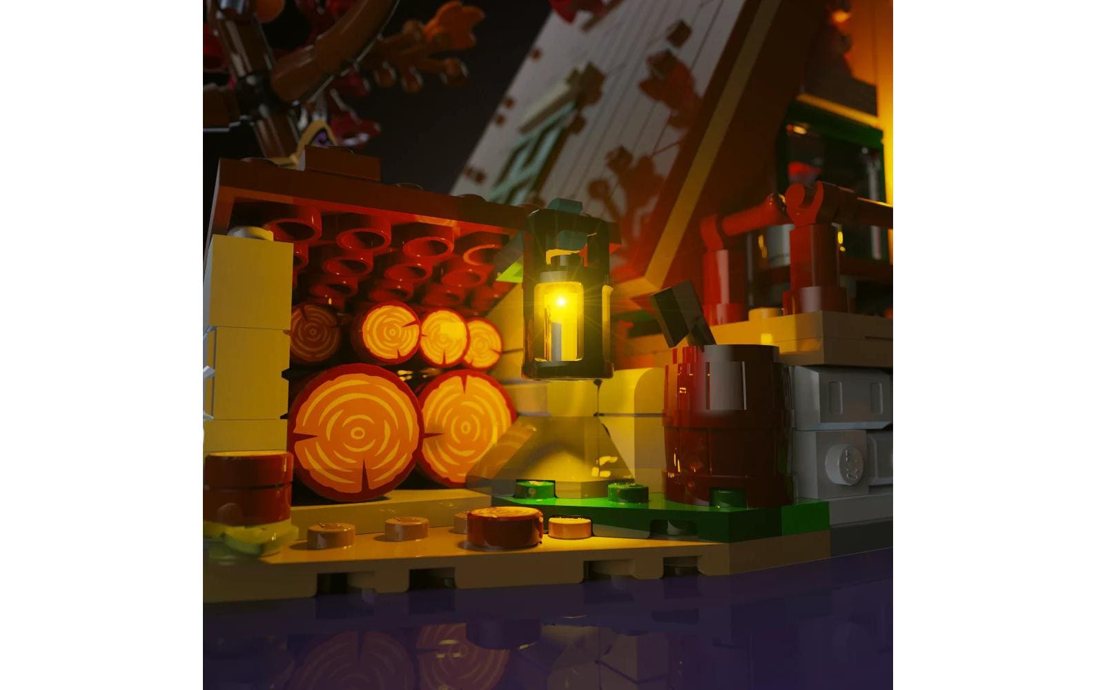 Light My Bricks LED-Licht-Set für LEGO® Finnhütte 21338
