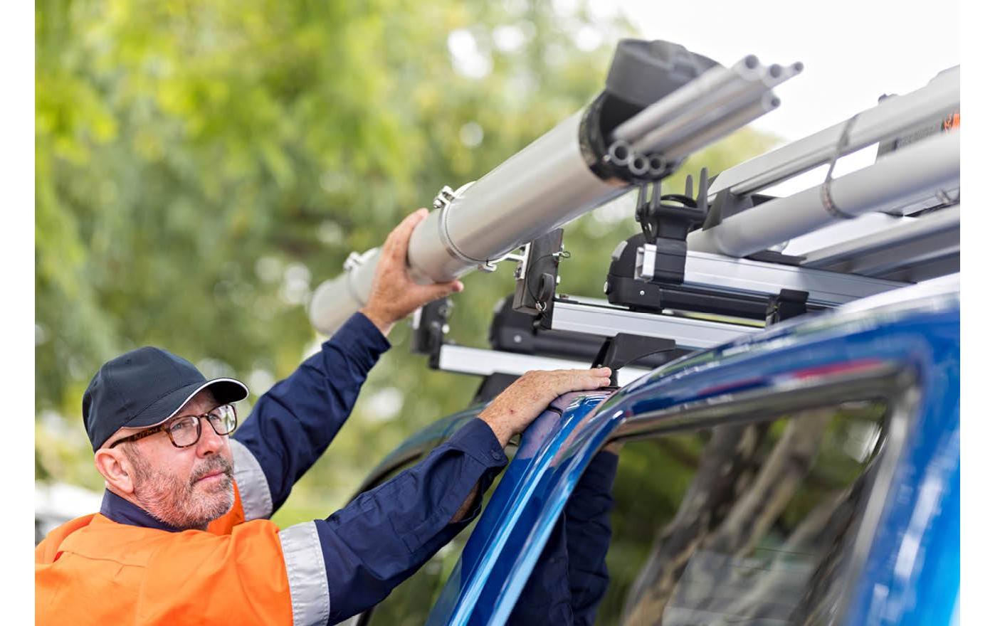 Racksbrax Schnellkupplung HD Hitch Tradesman III Pack
