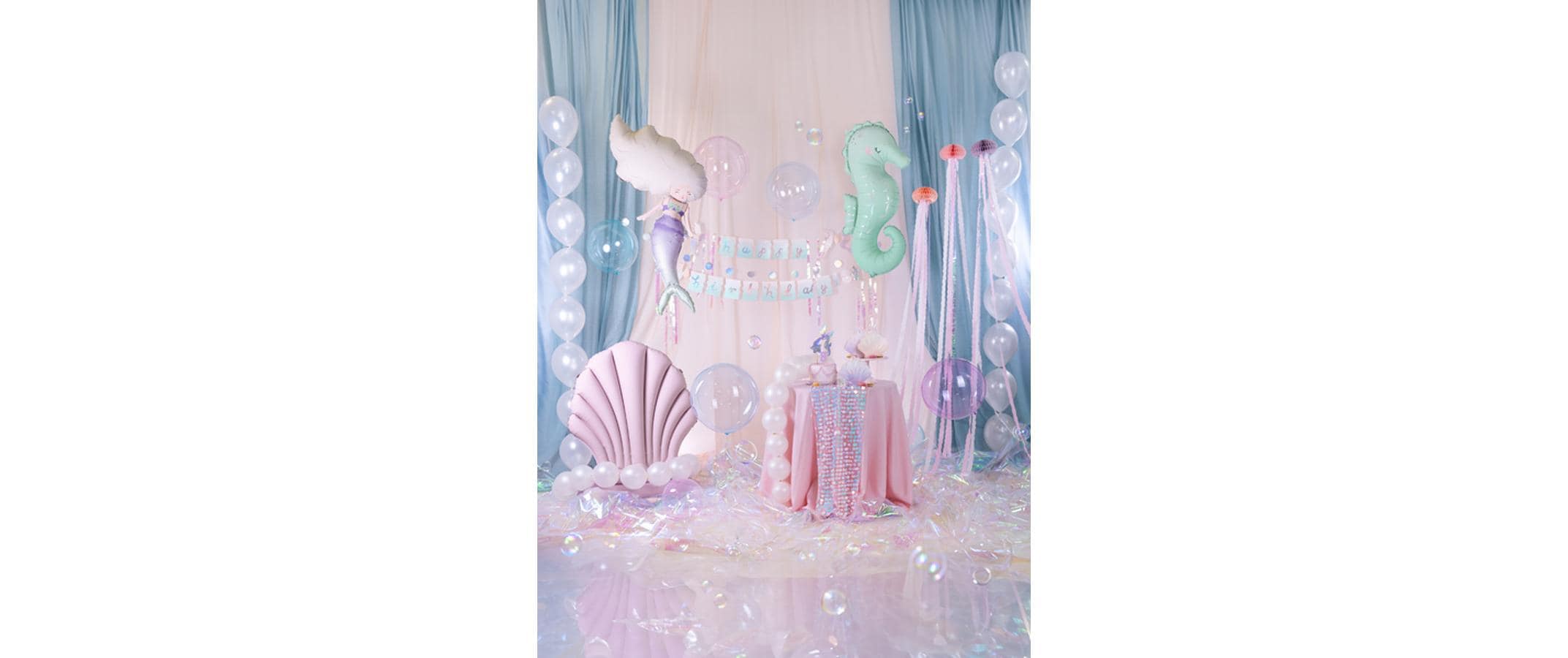 Partydeco Girlande Happy Birthday, 130 x 100 cm, Papier