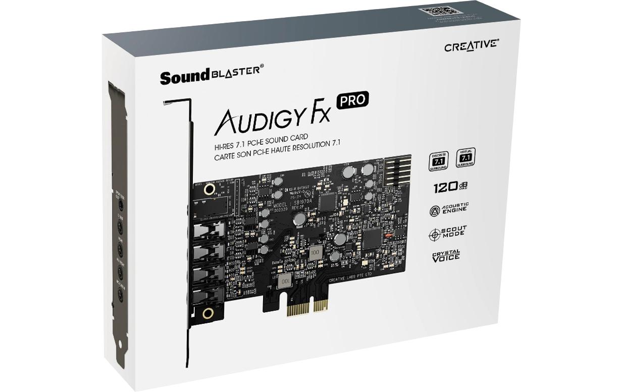CREATIVE Soundkarte Sound Blaster Audigy FX PCI-Express