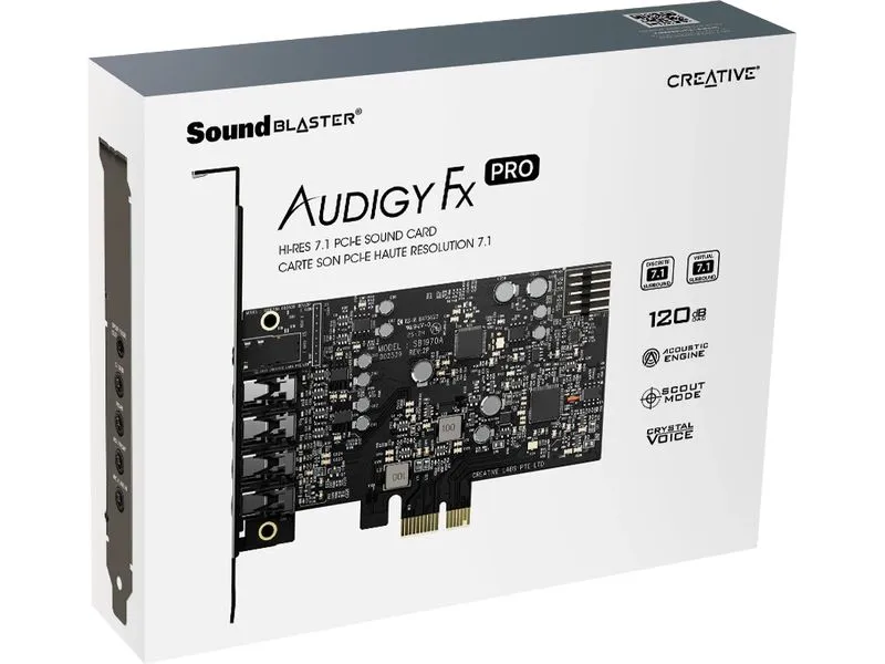 CREATIVE Soundkarte Sound Blaster Audigy FX PCI-Express