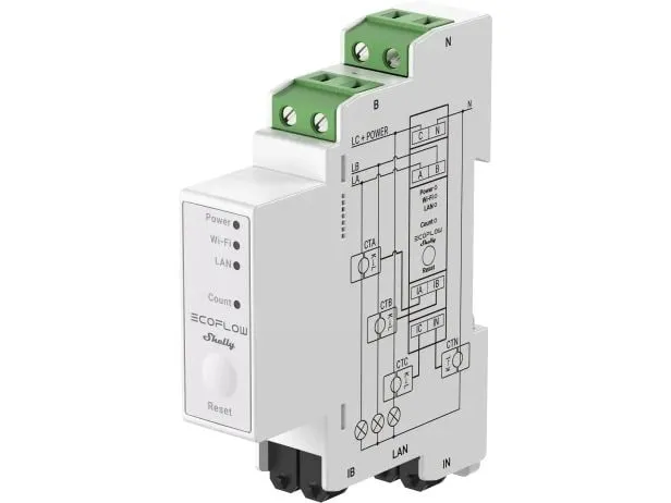 EcoFlow Dreiphasen-Energiezähler 3EM EcoFlow Dreiphasen-Energiezähler 3EM