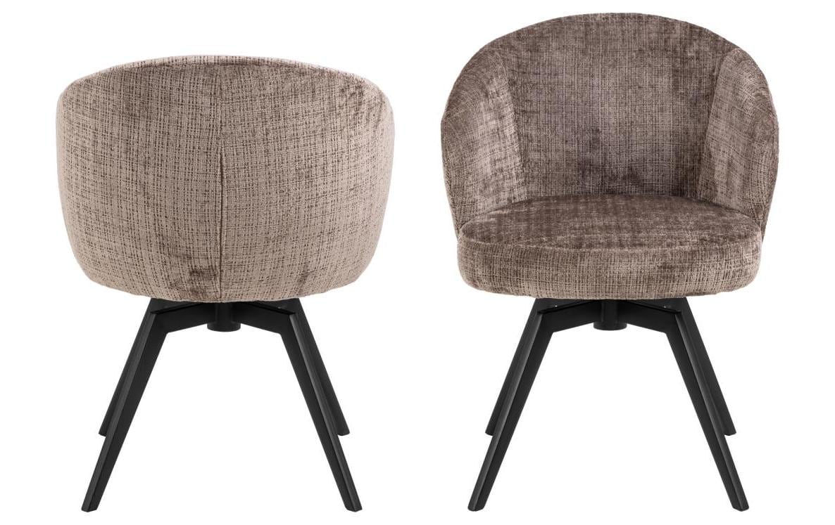 AC Design Stuhl Darlene 1 Stück, Braun