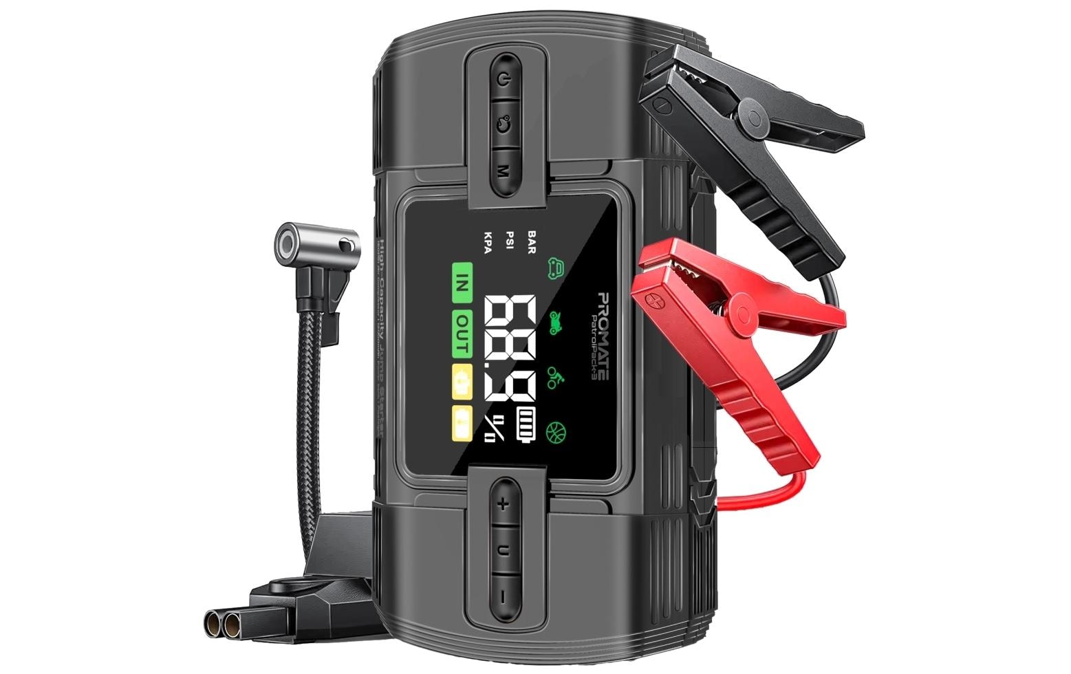 Promate PatrolPack-3 Hochleistungs-Auto-Starter