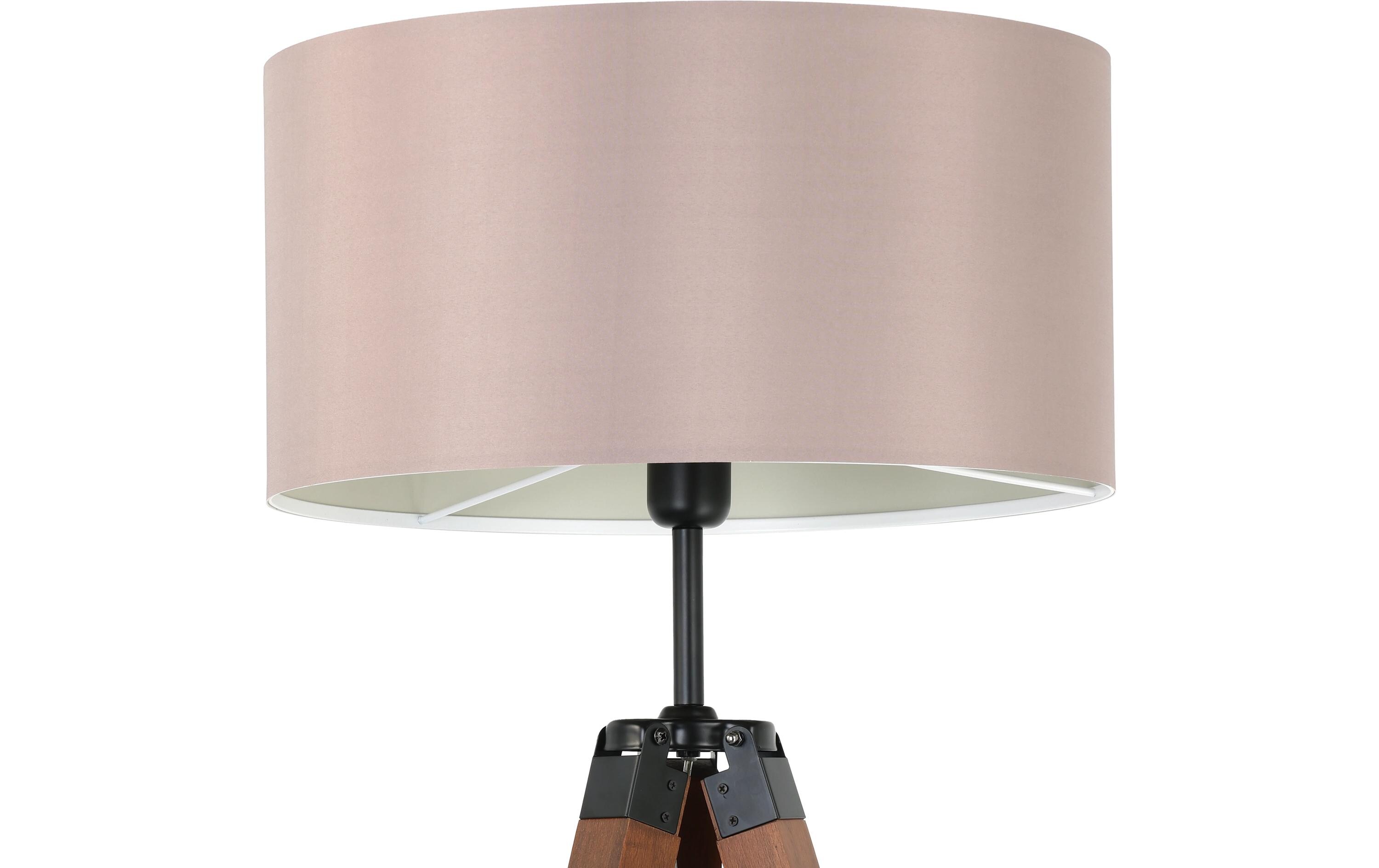 EGLO Leuchten Stehleuchte LANTADA nuss exkl. E27 1x60W