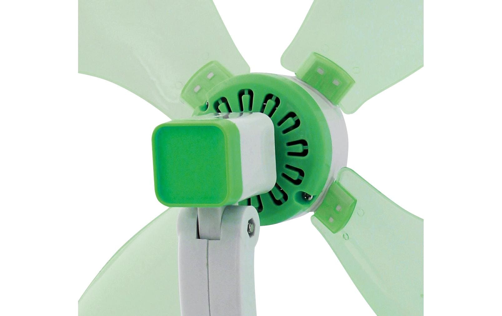 Eurotrail Klammer-Ventilator 230 Volt Grün/Weiss