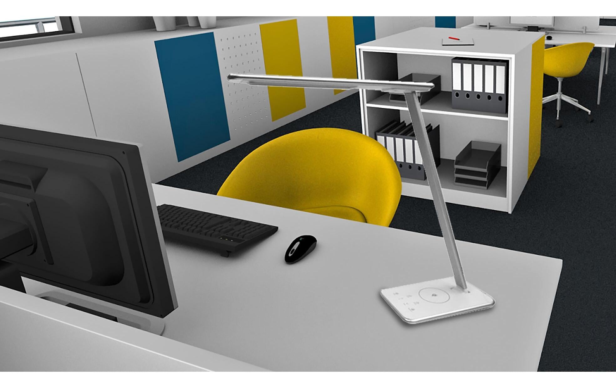 UNiLUX Schreibtischleuchte Jazz 977 lm, Weiss