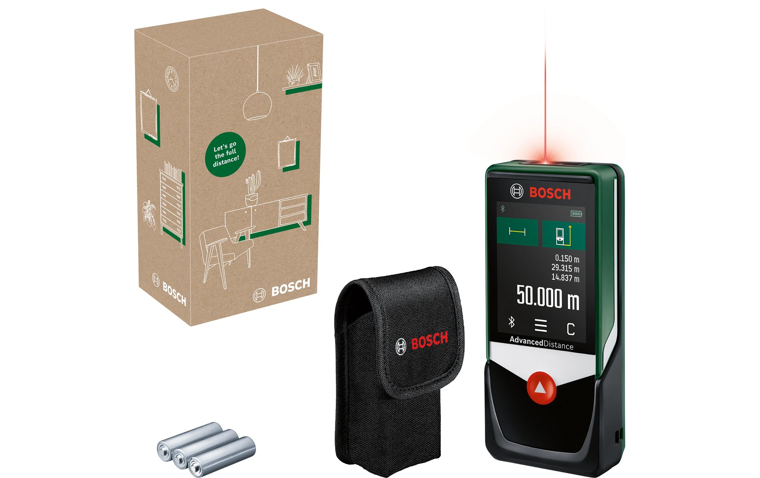 Bosch Laser-Distanzmesser AdvancedDistance 50C 50 m Bosch Laser-Distanzmesser AdvancedDistance 50C 50 m