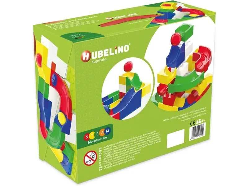 Hubelino Kugelbahn Baukasten Mini 45 Teile
