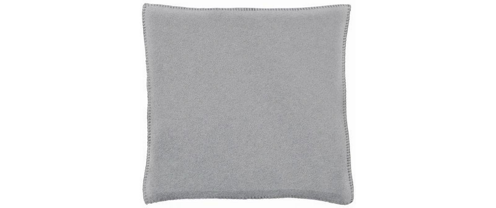 Eskimo Kissen Edelvelours 45 x 45 cm, Silber