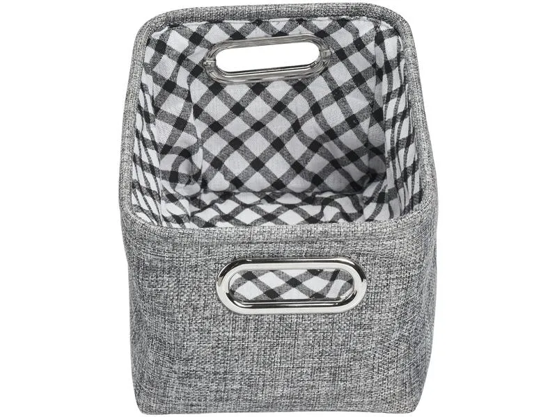diaqua® Aufbewahrungskorb Butterfly 28 x 19 x 16 cm, Grau diaqua® Aufbewahrungskorb Butterfly 28 x 19 x 16 cm, Grau