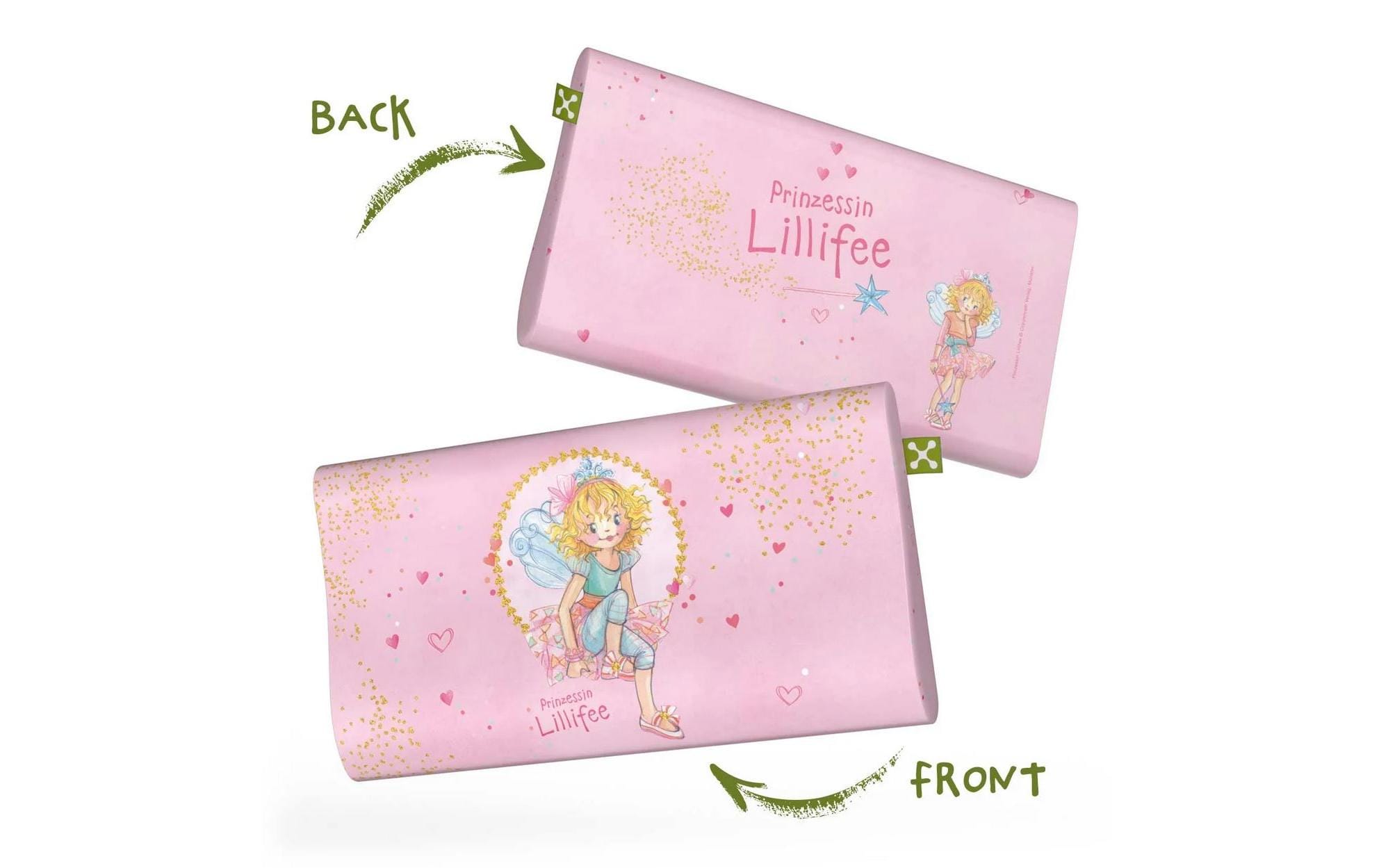 Smartsleep Kinder Kopfkissenbezug Ergonomic Lillifee 50 x 32 cm