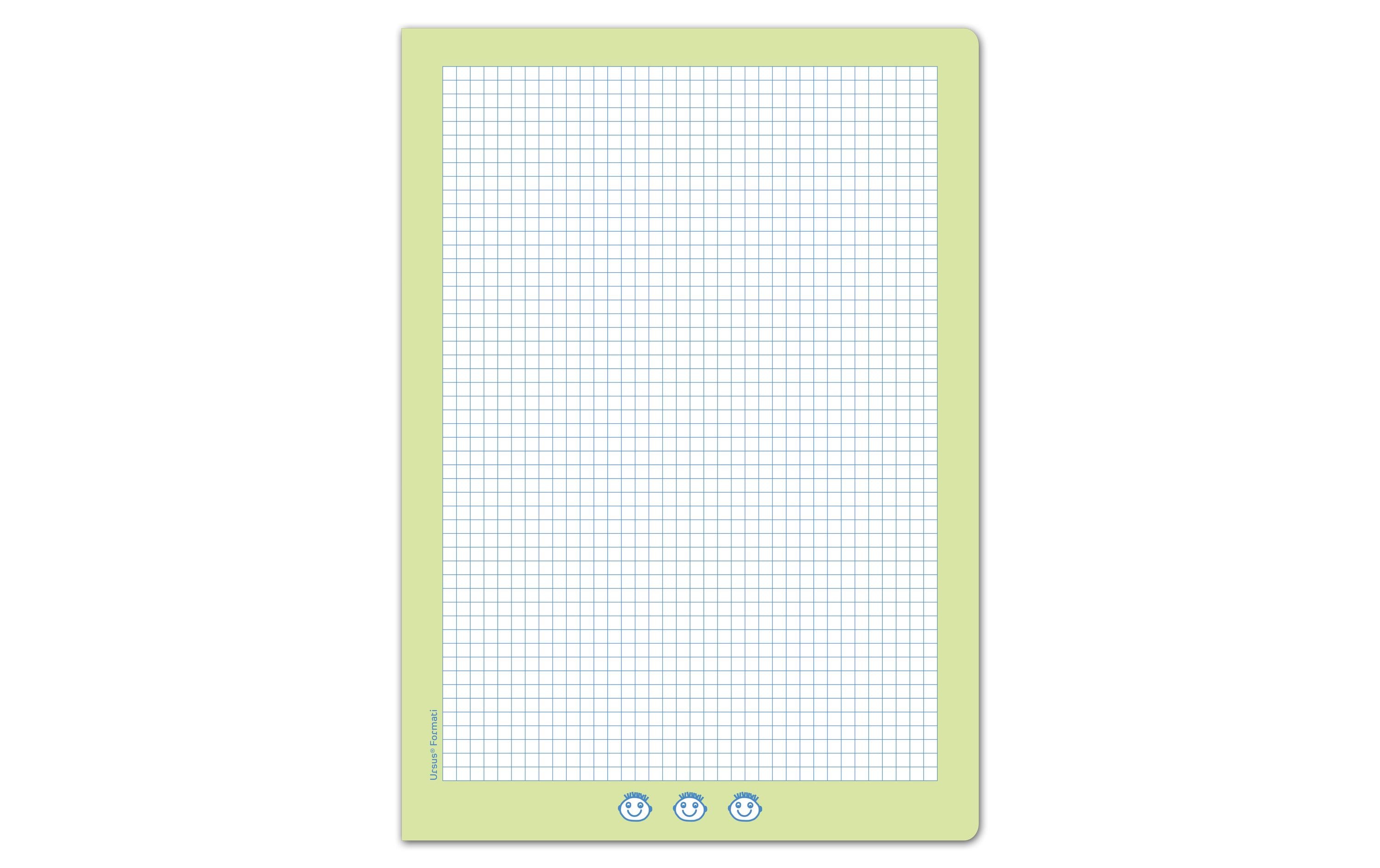 Formati Plus R.400, A4, Kariert, Blau Formati Plus R.400, A4, Kariert, Blau