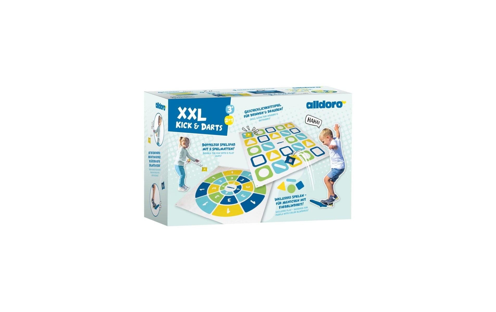 alldoro Spielset XXL Kick & Darts