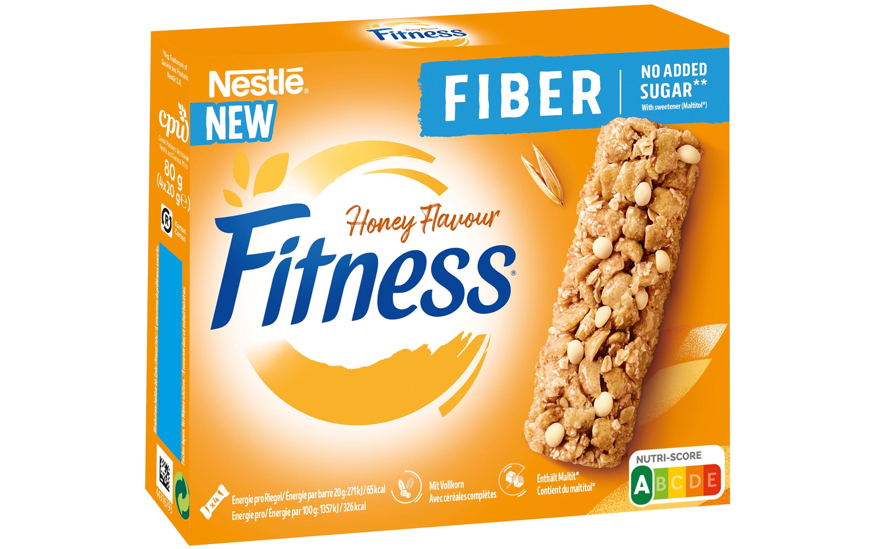 Nestlé Cerealien Fitness Honig Cerealienriegel 4 x 20g