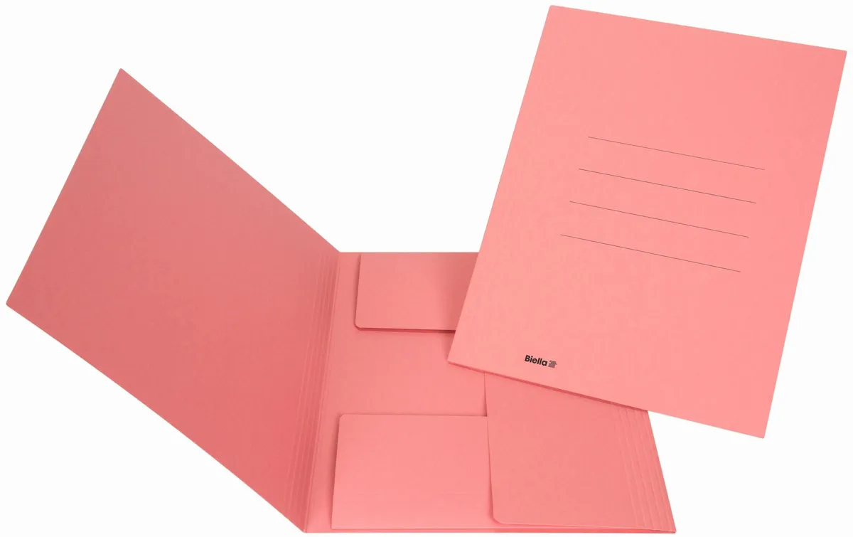 Biella Einlagemappe Jura A4 Rot für 240 Blatt Biella Einlagemappe Jura A4 Rot für 240 Blatt