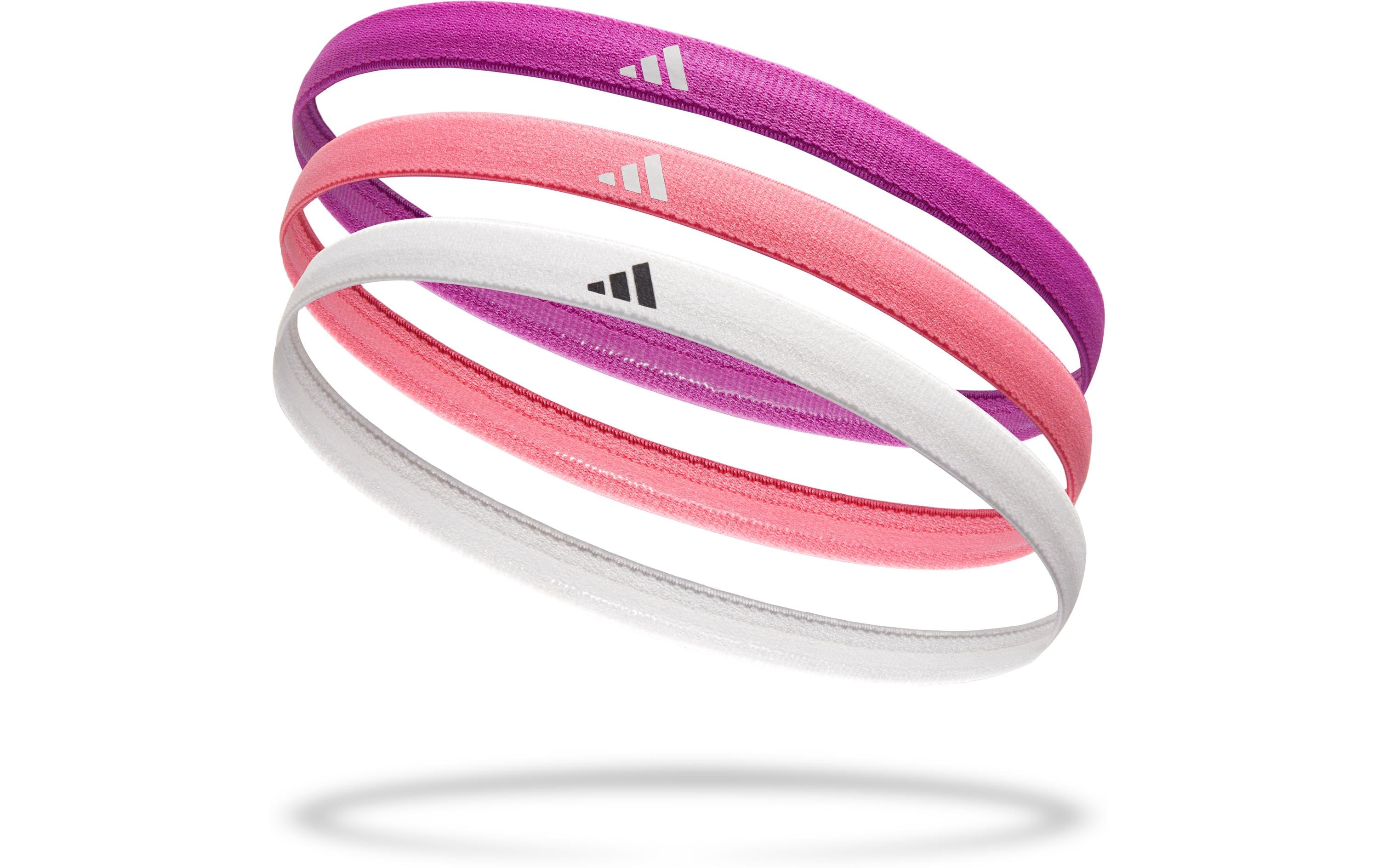 adidas Hairbands Lila/Pink/Weiss