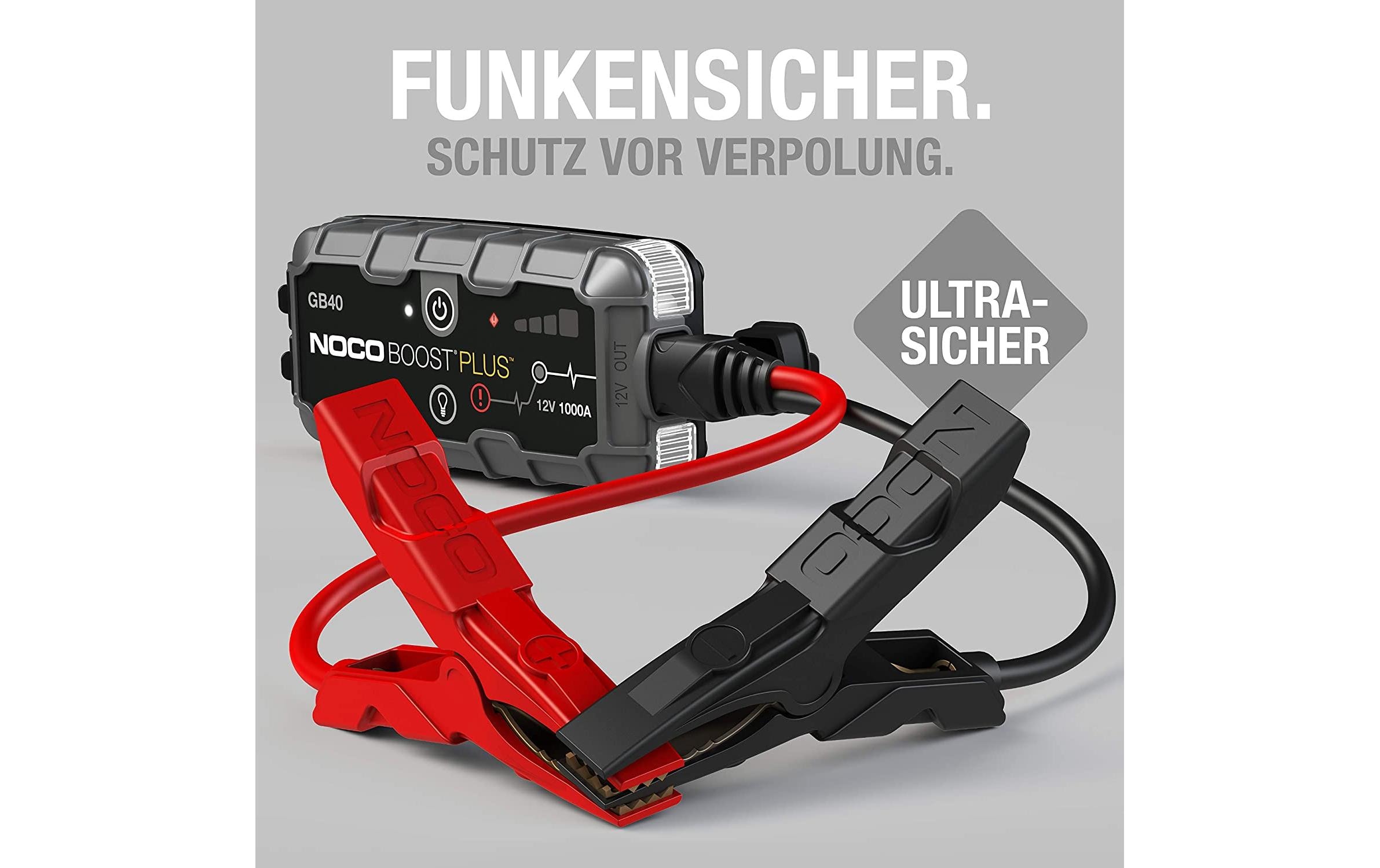 Noco Starterbatterie mit Ladefunktion GB40 12V 1000A