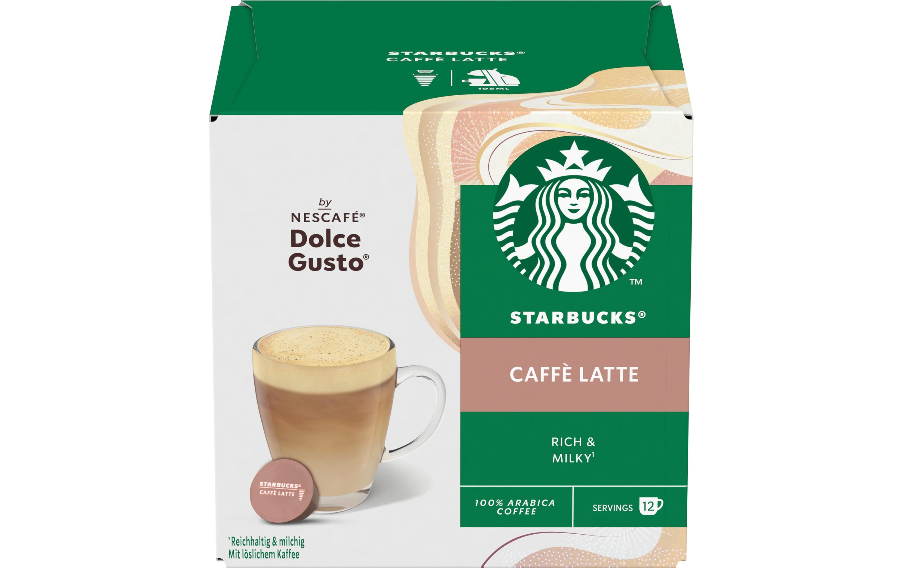 Starbucks Kaffeekapseln Caffè Latte 12 Stück