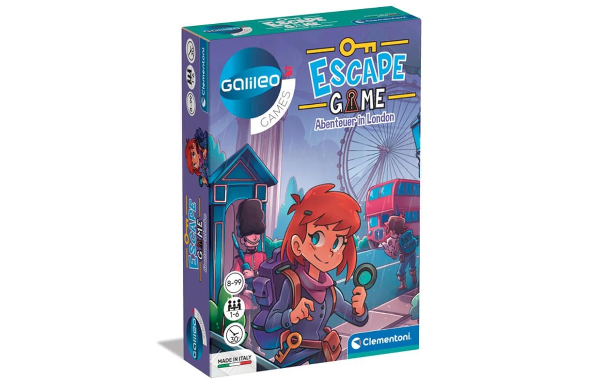 Clementoni Escape Game – Abenteuer in London Clementoni Escape Game – Abenteuer in London