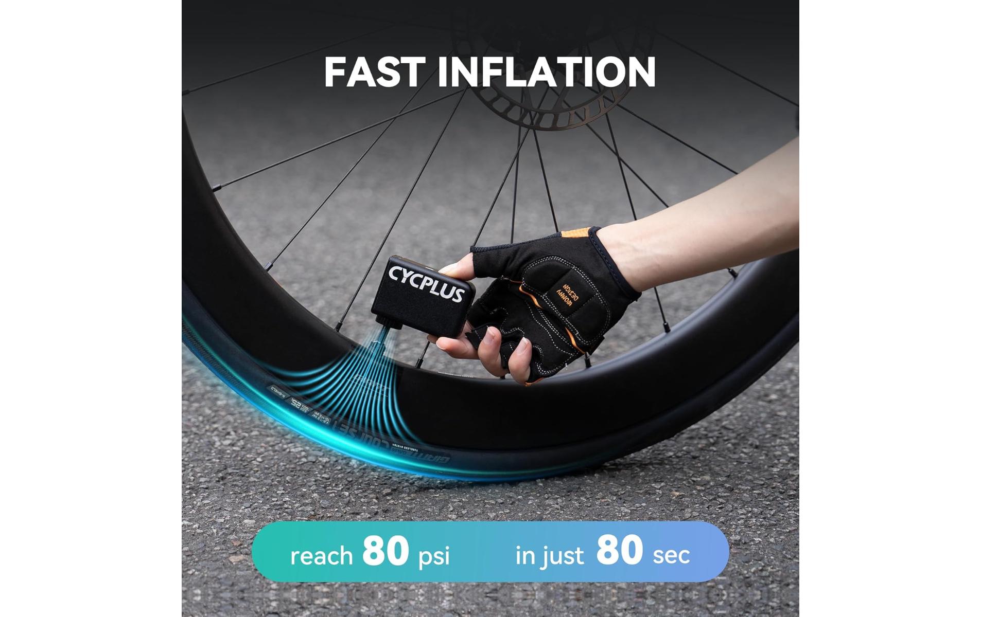 CYCPLUS Minipumpe CYC AS2 Black