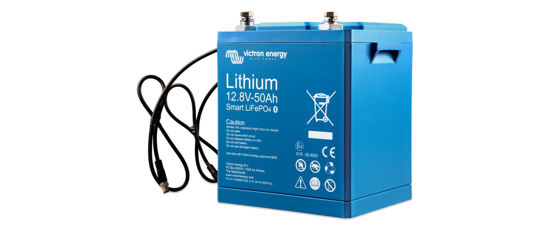 Victron Batterie LiFePO4 Energie Smart 12.8 V / 50 Ah Victron Batterie LiFePO4 Energie Smart 12.8 V / 50 Ah