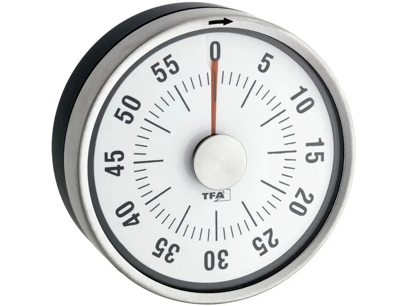 TFA Dostmann Küchentimer Puck Anthrazit