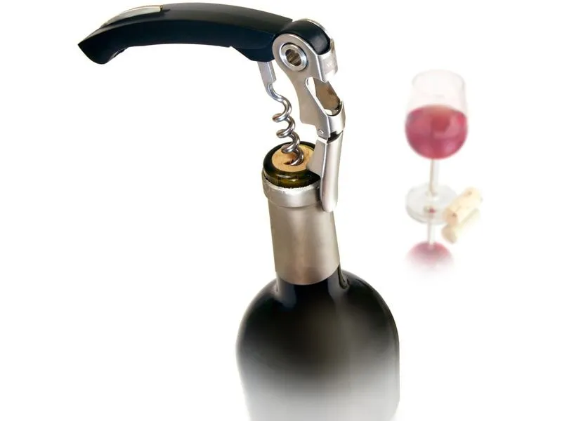 Vacuvin Korkenzieher WAITER'S Schwarz