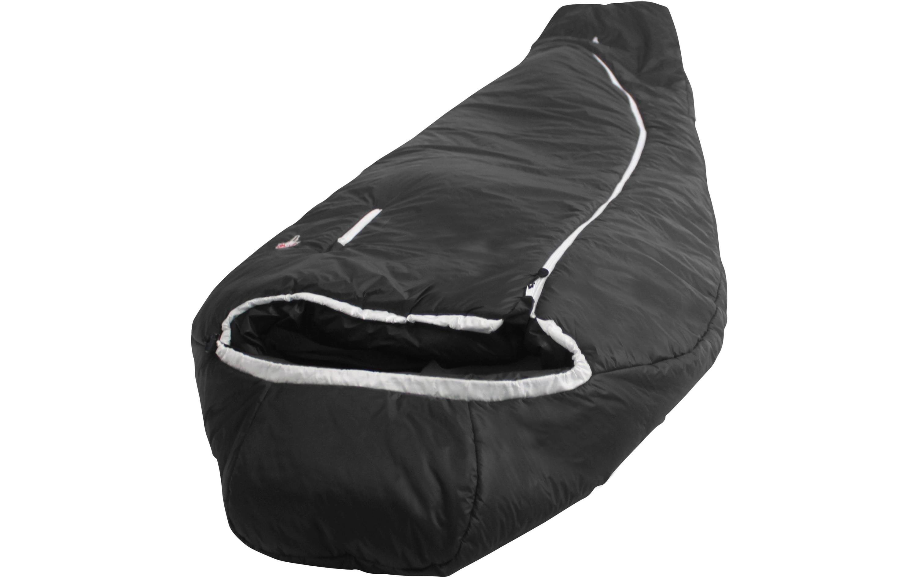 Grüezi Bag Schlafsack Synpod Fusion Zero 185 Nylon, Dark Asphalt