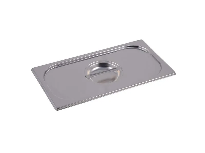 INOX Deckel für Garbehälter CNS 1/3 GN INOX Deckel für Garbehälter CNS 1/3 GN