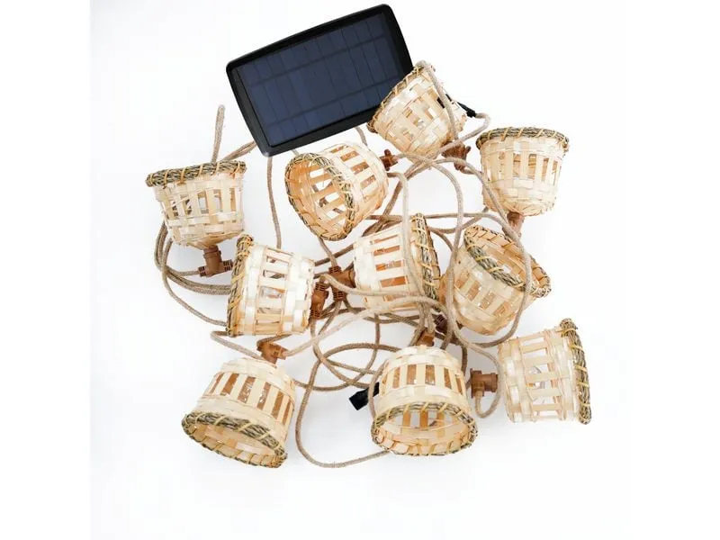 new Garden Dekorative Girlande Aurora Beige new Garden Dekorative Girlande Aurora Beige
