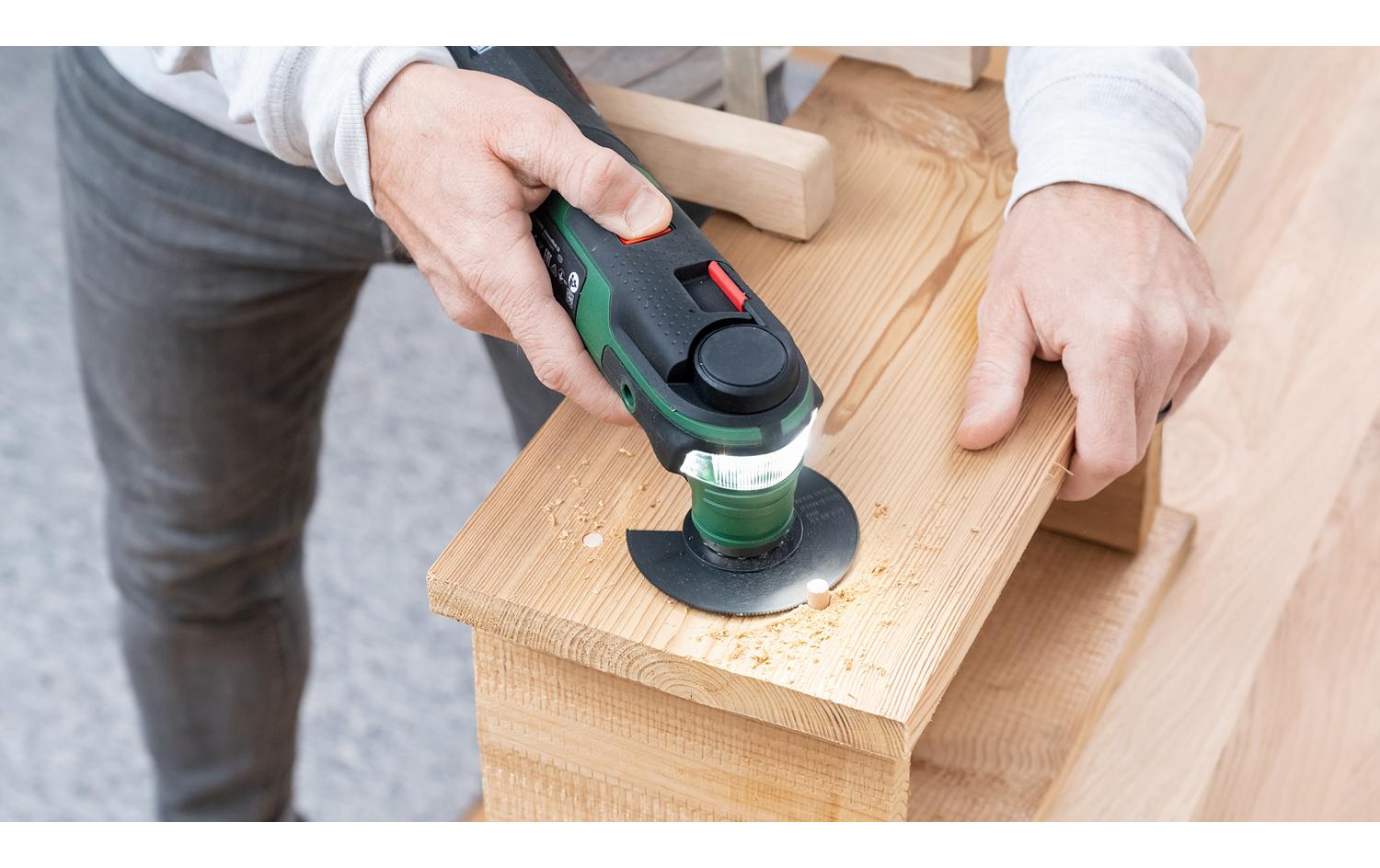 Bosch Multifunktionswerkzeug AdvancedMulti 18 Solo + Systembox