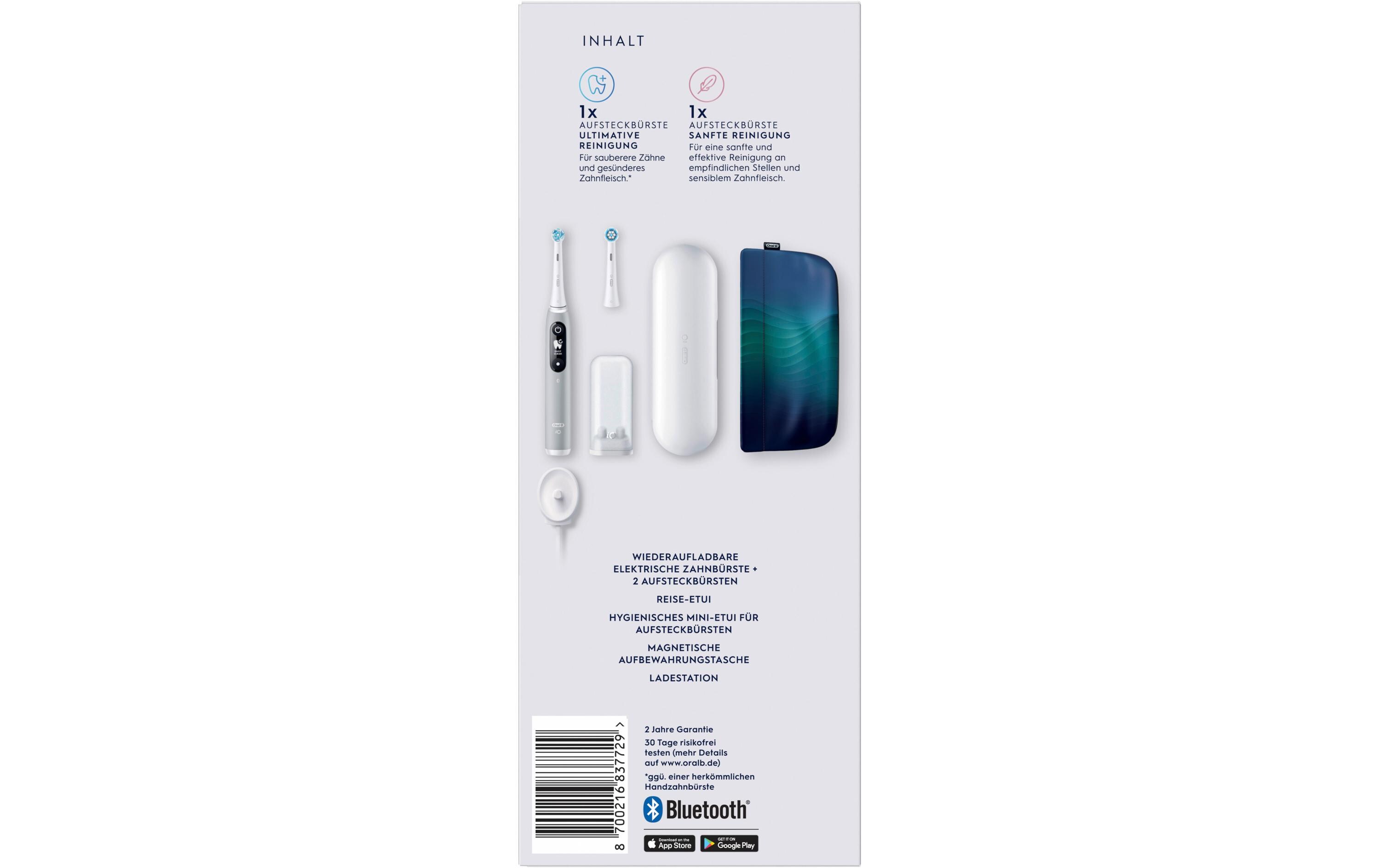 Oral-B Elektrische Zahnbürste iO Series6 Grey Opal Oral-B Elektrische Zahnbürste iO Series6 Grey Opal